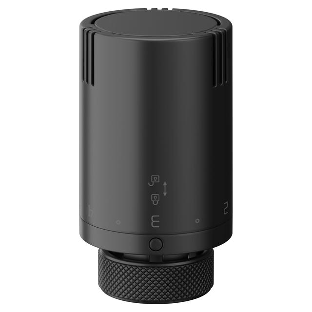 TESTA TERMOSTATICA POLETTI NERO OPACO CON SENSORE A LIQUIDO ATTACCO M30x1,5 mm | Tecnomat TESTA TERMOSTATICA POLETTI NERO OPACO CON SENSORE A LIQUIDO ATTACCO M30x1,5 mm - 2 | Tecnomat
