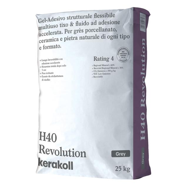 H40 REVOLUTION GRIGIO 25 kg KERAKOLL | Tecnomat H40 REVOLUTION GRIGIO 25 kg KERAKOLL | Tecnomat