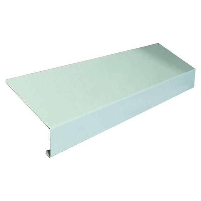 ALETTA SOPRA-GRONDA SV 150 mm 2 m BIANCO GRIGIO LAMIERA PREVERNICIATA | Tecnomat ALETTA SOPRA-GRONDA SV 150 mm 2 m BIANCO GRIGIO LAMIERA PREVERNICIATA - 2 | Tecnomat