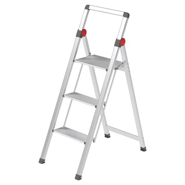 SGABELLO MINI SLIM ALLUMINIO 3 GRADINI PESO 3,9 kg PORTATA 150 kg ALTEZZA PEDANA 67 cm | Tecnomat SGABELLO MINI SLIM ALLUMINIO 3 GRADINI PESO 3,9 kg PORTATA 150 kg ALTEZZA PEDANA 67 cm | Tecnomat