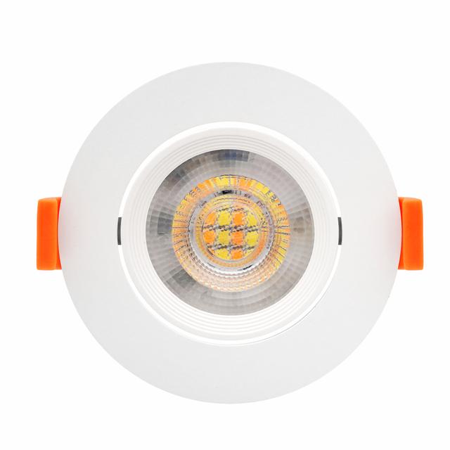 FARETTO DA INCASSO LED VIVIDA KRIS BIANCO 7W FINO 640 lm CCT ORIENTABILE FORO Ø85 mm | Tecnomat FARETTO DA INCASSO LED VIVIDA KRIS BIANCO 7W FINO 640 lm CCT ORIENTABILE FORO Ø85 mm | Tecnomat