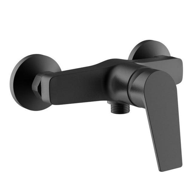MISCELATORE DOCCIA ESTERNO AQUASANIT LIFE NERO CARTUCCIA Ø 35 mm | Tecnomat MISCELATORE DOCCIA ESTERNO AQUASANIT LIFE NERO CARTUCCIA Ø 35 mm | Tecnomat