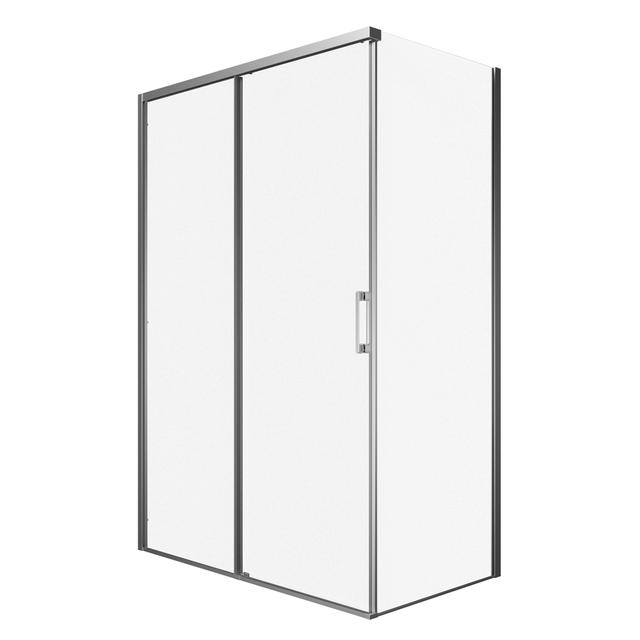 L ANGOLO FILA 116,5-118,5 PORTA 117-121 H200cm SINISTRA TRASPARENTE 6 mm PROFILI ARGENTO LUCIDO | Tecnomat L ANGOLO FILA 116,5-118,5 PORTA 117-121 H200cm SINISTRA TRASPARENTE 6 mm PROFILI ARGENTO LUCIDO | Tecnomat