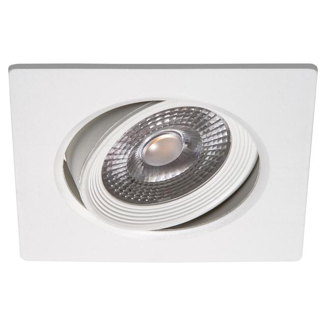 FARETTO INCASSO 7W QUADRATO PLASTICA BIANCO 4000K 480 lumen Ø73 mm (LxLxA) 90x90x45 | Tecnomat FARETTO INCASSO 7W QUADRATO PLASTICA BIANCO 4000K 480 lumen Ø73 mm (LxLxA) 90x90x45 - 2 | Tecnomat
