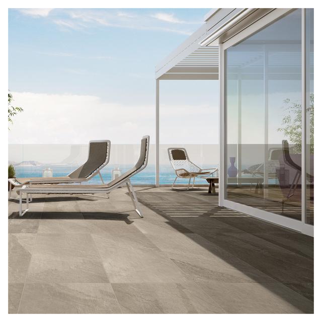 PAVIMENTO ESTERNO BEIGE SLATE RB12B 60x120x1 cm RETTIFICATO R11 GRES PORCELLANATO | Tecnomat PAVIMENTO ESTERNO BEIGE SLATE RB12B 60x120x1 cm RETTIFICATO R11 GRES PORCELLANATO | Tecnomat