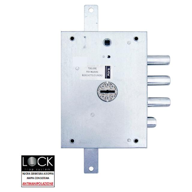 SERRATURA DIERRE AD APPLICARE SINISTRA DOPPIA MAPPA 37 mm E73 mm TRIPLICE CON SCROCCO | Tecnomat SERRATURA DIERRE AD APPLICARE SINISTRA DOPPIA MAPPA 37 mm E73 mm TRIPLICE CON SCROCCO | Tecnomat