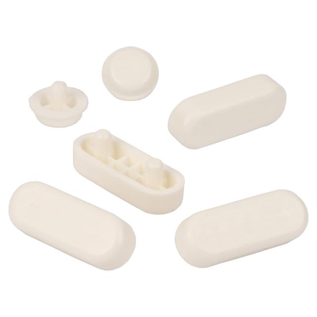 PARACOLPI UNIVERSALE PER SEDILE WC IN NYLON COLORE BIANCO | Tecnomat PARACOLPI UNIVERSALE PER SEDILE WC IN NYLON COLORE BIANCO | Tecnomat