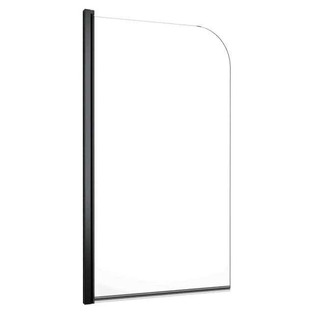 PARETE VASCA FREEPORT BATTENTE 1 ANTA 70 xH130 cm VETRO TRASPARENTE 4 mm PROFILO NERO | Tecnomat PARETE VASCA FREEPORT BATTENTE 1 ANTA 70 xH130 cm VETRO TRASPARENTE 4 mm PROFILO NERO | Tecnomat