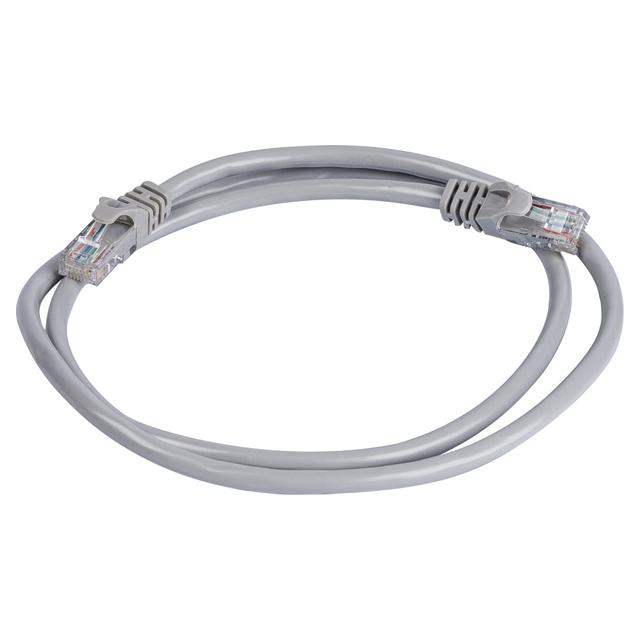 CAVO DATI UTP CAT6 1 m CCA RJ45 PLUGGATO GRIGIO | Tecnomat CAVO DATI UTP CAT6 1 m CCA RJ45 PLUGGATO GRIGIO | Tecnomat