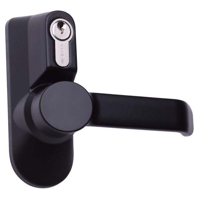 MANIGLIA ESTERNA CISA FORO YALE E PLACCA PER MANIGLIONE ANTIPANICO CILINDRO NICHELATO | Tecnomat MANIGLIA ESTERNA CISA FORO YALE E PLACCA PER MANIGLIONE ANTIPANICO CILINDRO NICHELATO | Tecnomat