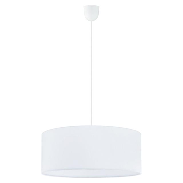 SOSPENSIONE ROSSANO 3xE27 FINO A 60W POLICARBONATO E TESSUTO BIANCO Ø 480x1345 mm | Tecnomat SOSPENSIONE ROSSANO 3xE27 FINO A 60W POLICARBONATO E TESSUTO BIANCO Ø 480x1345 mm | Tecnomat