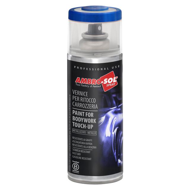 SMALTO SPRAY AMBROSOL RITOCCO NERO METALLIZZATO V410.8 400 ml 4-5 m² CON 1 l | Tecnomat SMALTO SPRAY AMBROSOL RITOCCO NERO METALLIZZATO V410.8 400 ml 4-5 m² CON 1 l | Tecnomat