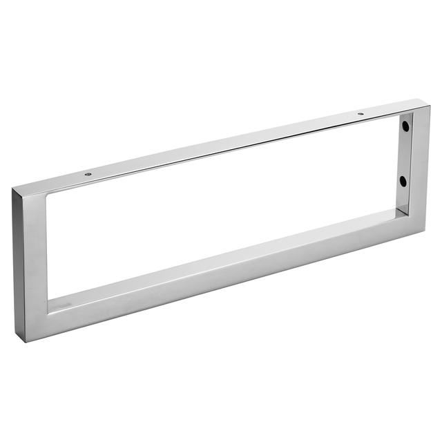 STAFFA REGGIMENSOLA E PORTASALVIETTE IN ACCIAIO INOX 44x25x15 cm (LxHxP) PORTATA 80 kg | Tecnomat STAFFA REGGIMENSOLA E PORTASALVIETTE IN ACCIAIO INOX 44x25x15 cm (LxHxP) PORTATA 80 kg - 2 | Tecnomat