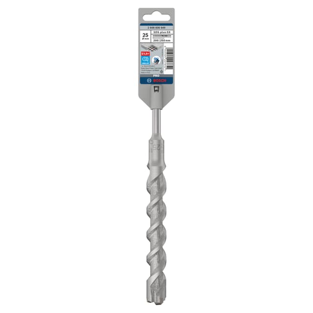 PUNTA BOSCH Ø25 mm 250/200mm 4 TAGLIENTI PUNTA BOSCH Ø25 mm 250/200 mm PER MURO E CALCESTRUZZO | Tecnomat PUNTA BOSCH Ø25 mm 250/200mm 4 TAGLIENTI PUNTA BOSCH Ø25 mm 250/200 mm PER MURO E CALCESTRUZZO - 2 | Tecnomat