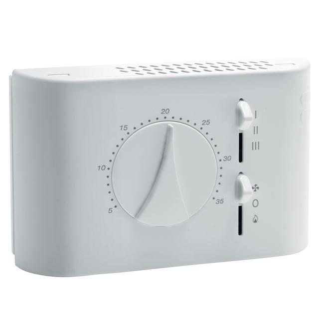 TERMOSTATO ELETTRONICO ANALOGICO I10 VENTILCLIMA A PARETE SOLO PER MOTORE ASINCRONO | Tecnomat TERMOSTATO ELETTRONICO ANALOGICO I10 VENTILCLIMA A PARETE SOLO PER MOTORE ASINCRONO | Tecnomat