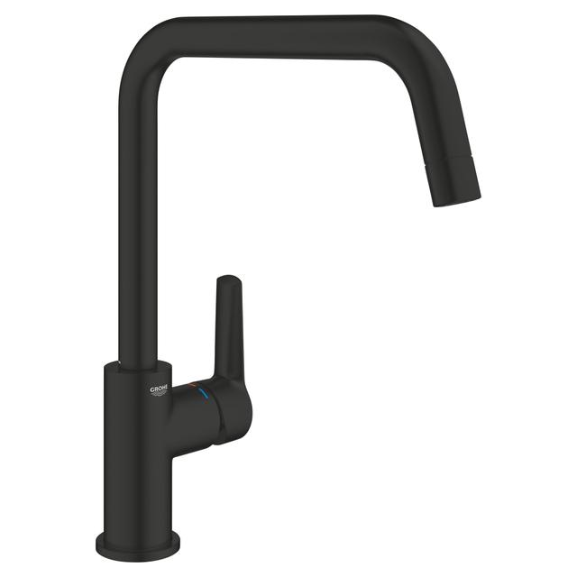 MISCELATORE LAVELLO GROHE START NERO BOCCA ALTA A SQUADRA CARTUCCIA Ø 28 mm 304702430 | Tecnomat MISCELATORE LAVELLO GROHE START NERO BOCCA ALTA A SQUADRA CARTUCCIA Ø 28 mm 304702430 - 2 | Tecnomat