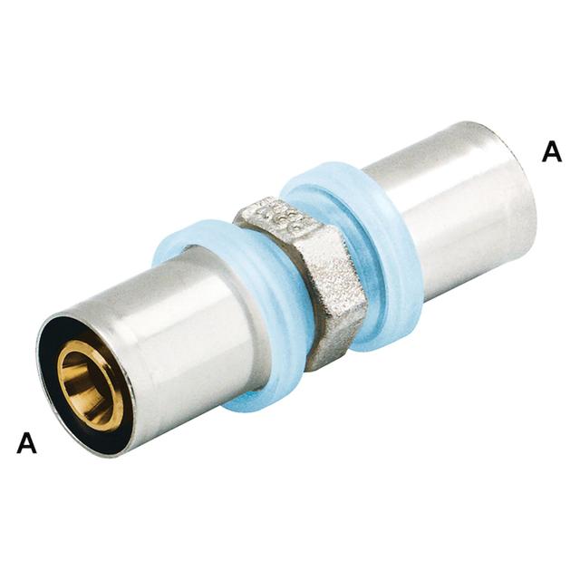 RACCORDO PRESS FIT RBM PER MULTISTRATO MANICOTTO Ø 20 mm PROFILO PRESSATURA TH – H –U –B – F | Tecnomat RACCORDO PRESS FIT RBM PER MULTISTRATO MANICOTTO Ø 20 mm PROFILO PRESSATURA TH – H –U –B – F - 2 | Tecnomat