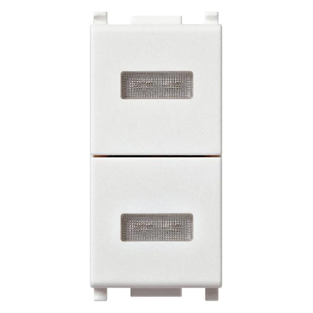 DOPPIA SPIA VIMAR PLANA BIANCA | Tecnomat DOPPIA SPIA VIMAR PLANA BIANCA - 2 | Tecnomat