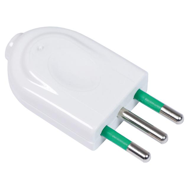 SPINA VOLANTE FANTON 2P+T 10A 250V COLORE BIANCO | Tecnomat SPINA VOLANTE FANTON 2P+T 10A 250V COLORE BIANCO - 2 | Tecnomat