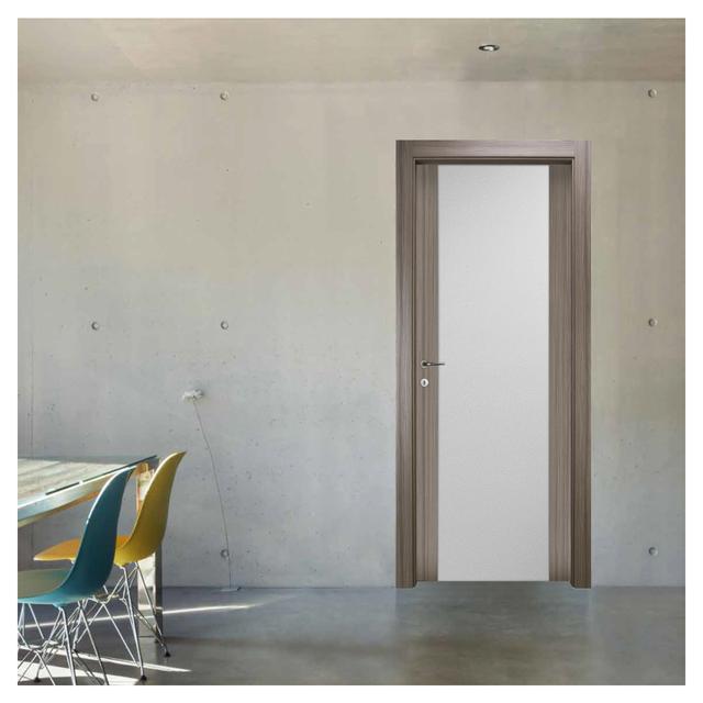 PORTA DA INTERNO BATTENTE VETRATA MILENA ZANINI 70x210 cm (LxH) REVERSIBILE | Tecnomat PORTA DA INTERNO BATTENTE VETRATA MILENA ZANINI 70x210 cm (LxH) REVERSIBILE | Tecnomat
