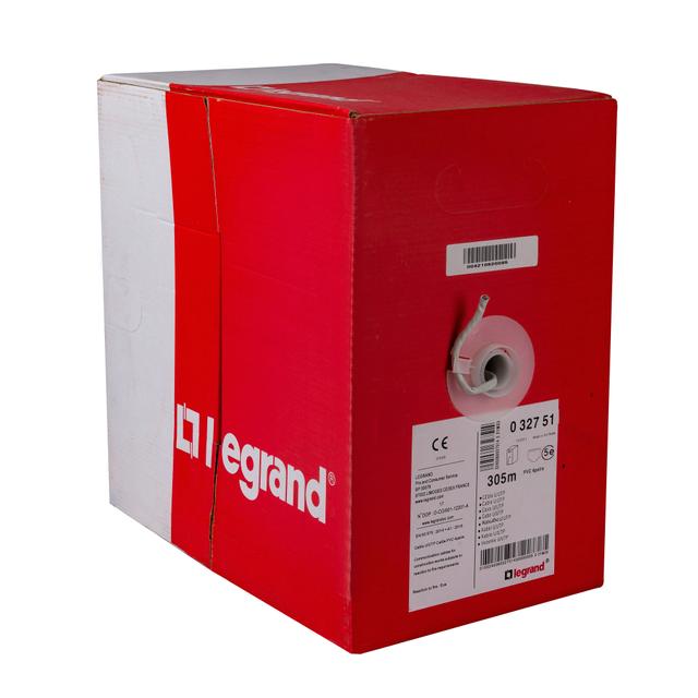 CAVO DATI U/UTP LEGRAND CAT5e 24AWG 4 COPPIE TWISTATO MATASSA 305 m GRIGIO | Tecnomat CAVO DATI U/UTP LEGRAND CAT5e 24AWG 4 COPPIE TWISTATO MATASSA 305 m GRIGIO | Tecnomat