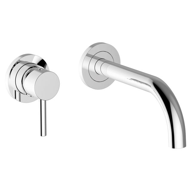 MISCELATORE LAVABO A PARETE TEOREMA KEO CROMO BOCCA 19 cm | Tecnomat MISCELATORE LAVABO A PARETE TEOREMA KEO CROMO BOCCA 19 cm | Tecnomat