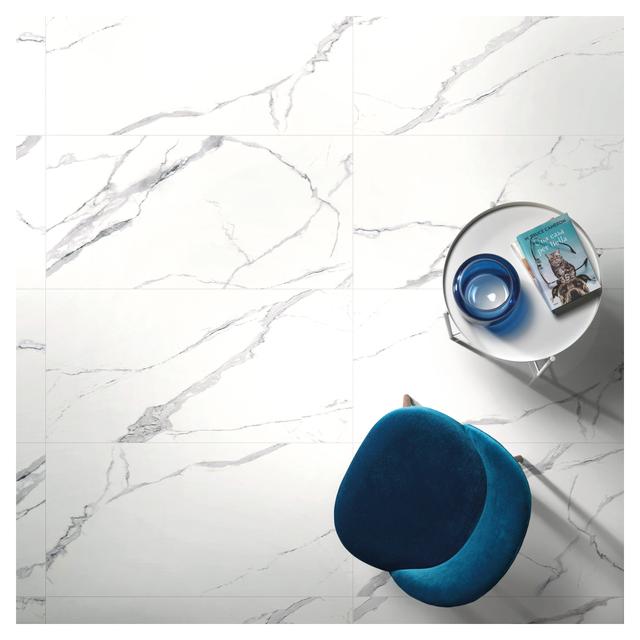 PAVIMENTO INTERNO ANDALUSIA BIANCO 60x120x0,7 cm PEI 2 R9 GRES PORCELLANATO LEVIGATO | Tecnomat PAVIMENTO INTERNO ANDALUSIA BIANCO 60x120x0,7 cm PEI 2 R9 GRES PORCELLANATO LEVIGATO | Tecnomat