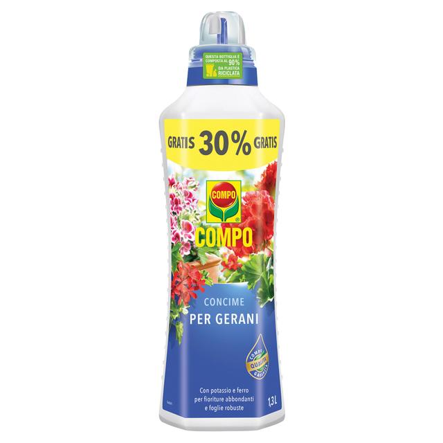 CONCIME GERANI LIQUIDO COMPO PRONTO EFFETTO NPK 8.6.6 +Fe 1,3 l | Tecnomat CONCIME GERANI LIQUIDO COMPO PRONTO EFFETTO NPK 8.6.6 +Fe 1,3 l | Tecnomat