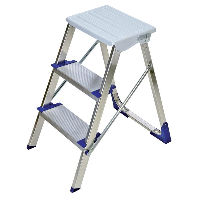 SGABELLO PUNTO ALLUMINIO 3 GRADINI PESO 3,3 kg PORTATA 150 kg ALTEZZA PEDANA 66 cm | Tecnomat SGABELLO PUNTO ALLUMINIO 3 GRADINI PESO 3,3 kg PORTATA 150 kg ALTEZZA PEDANA 66 cm | Tecnomat