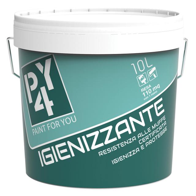 IDROPITTURA IGIENIZZANTE PAINT FOR YOU BIANCA 10 l IGIENIZZA 5-6 m² CON 1 l A 2 MANI | Tecnomat IDROPITTURA IGIENIZZANTE PAINT FOR YOU BIANCA 10 l IGIENIZZA 5-6 m² CON 1 l A 2 MANI | Tecnomat