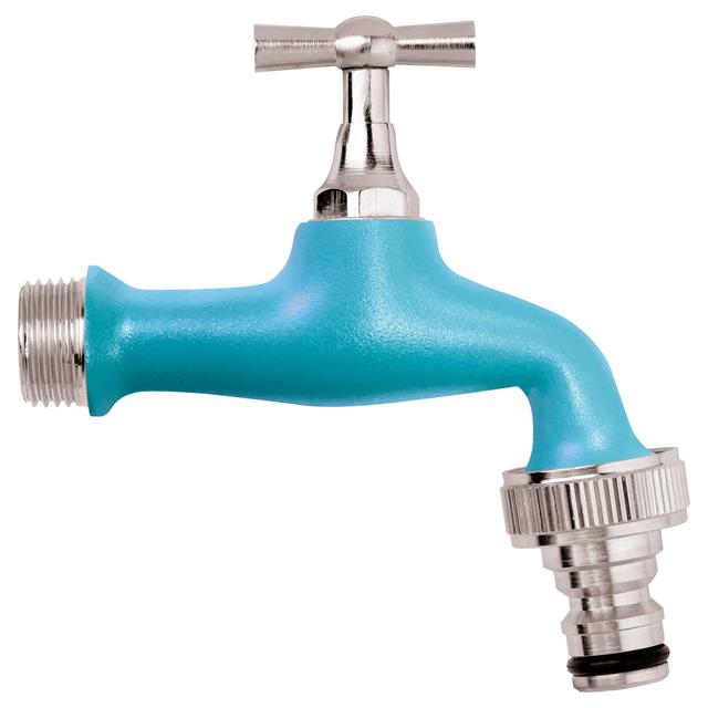 RUBINETTO STANDARD VERNICIATO BLU CON INNESTO RAPIDO 1/2" | Tecnomat RUBINETTO STANDARD VERNICIATO BLU CON INNESTO RAPIDO 1/2" - 2 | Tecnomat