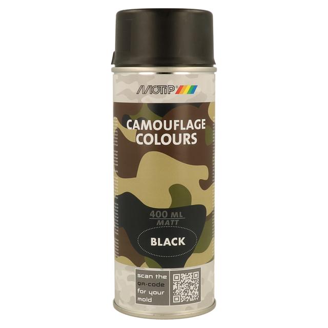 SMALTO SPRAY MOTIP EFFETTO CAMOUFLAGE NERO 400 ml | Tecnomat SMALTO SPRAY MOTIP EFFETTO CAMOUFLAGE NERO 400 ml | Tecnomat