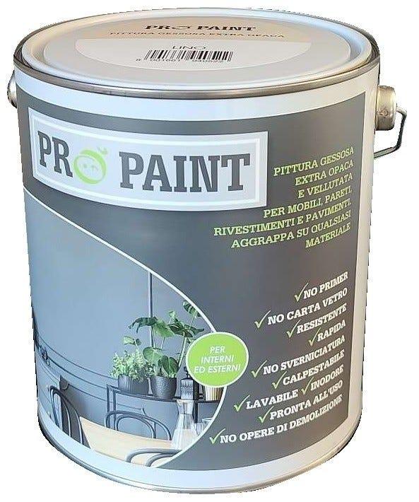 SMALTO ACQUA GESSOSO NOVECENTO PROPAINT 2,5 l GRIGIO FUMO PER SHABBY CHIC 14 m² CON 1 l | Tecnomat SMALTO ACQUA GESSOSO NOVECENTO PROPAINT 2,5 l GRIGIO FUMO PER SHABBY CHIC 14 m² CON 1 l - 2 | Tecnomat