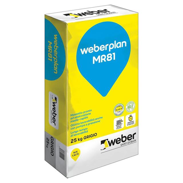 MASSETTO PRONTO WEBER PLAN MR81 25 kg POSA CERAMICHE IN 24 ORE POSA DEL LEGNO 7 GIORNI | Tecnomat MASSETTO PRONTO WEBER PLAN MR81 25 kg POSA CERAMICHE IN 24 ORE POSA DEL LEGNO 7 GIORNI - 2 | Tecnomat