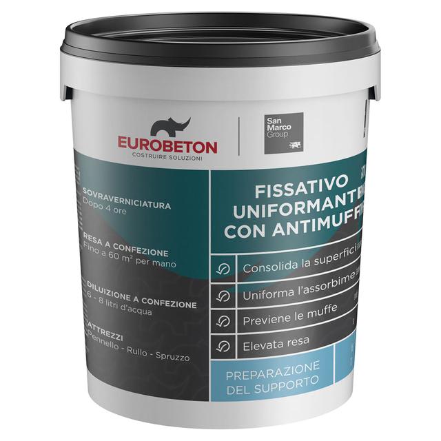 FISSATIVO EUROBETON SANMARCO 1 l ANTIMUFFA PER INTERNI 60 m² CON 1 l | Tecnomat FISSATIVO EUROBETON SANMARCO 1 l ANTIMUFFA PER INTERNI 60 m² CON 1 l | Tecnomat