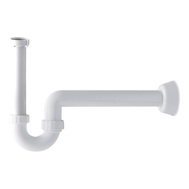 SIFONE BIDET TEA 1''1/4 FORMA ''P'' PP BIANCO CANOTTO Ø 40 mm L 300 mm 65 l/min | Tecnomat SIFONE BIDET TEA 1''1/4 FORMA ''P'' PP BIANCO CANOTTO Ø 40 mm L 300 mm 65 l/min | Tecnomat