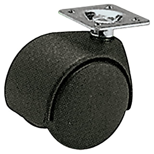 RUOTA GEMELLATA Ø 42 mm PORTATA 15 kg POLIPROPILENE NERO SUPPORTO A PIASTRA GIREVOLE | Tecnomat RUOTA GEMELLATA Ø 42 mm PORTATA 15 kg POLIPROPILENE NERO SUPPORTO A PIASTRA GIREVOLE - 2 | Tecnomat
