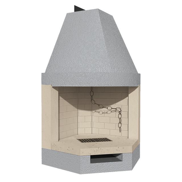 FOCOLARE REFRATTARIO ANGOLARE 113x148x80 cm | Tecnomat FOCOLARE REFRATTARIO ANGOLARE 113x148x80 cm | Tecnomat