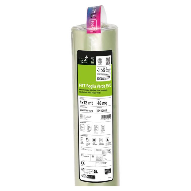 BOBINA FITT FOGLIA VERDE EVO 4x12 m POLIETILENE SPESSORE 0,12 mm | Tecnomat BOBINA FITT FOGLIA VERDE EVO 4x12 m POLIETILENE SPESSORE 0,12 mm - 2 | Tecnomat