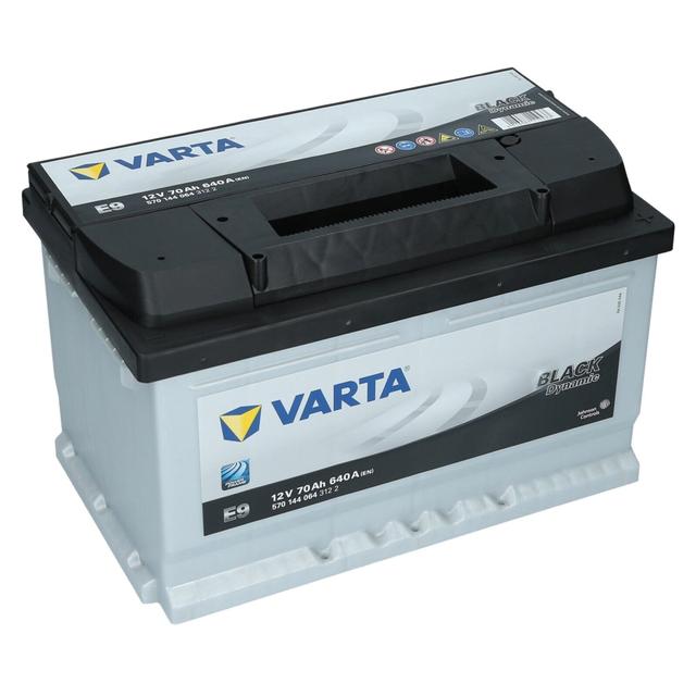 BATTERIA AUTO 70 Ah VARTA BLACK SPUNTO 640 A 278x175x175 mm (LxPxH) PESO 16 kg | Tecnomat BATTERIA AUTO 70 Ah VARTA BLACK SPUNTO 640 A 278x175x175 mm (LxPxH) PESO 16 kg - 2 | Tecnomat