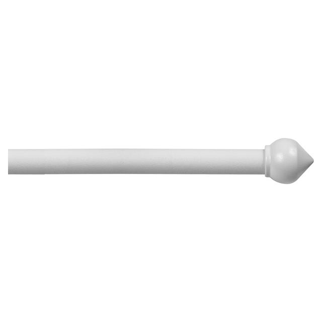 BASTONE PER TENDE BULBO Ø 20-17 mm 120-210 cm FERRO BIANCO CON ACCESSORI | Tecnomat BASTONE PER TENDE BULBO Ø 20-17 mm 120-210 cm FERRO BIANCO CON ACCESSORI | Tecnomat