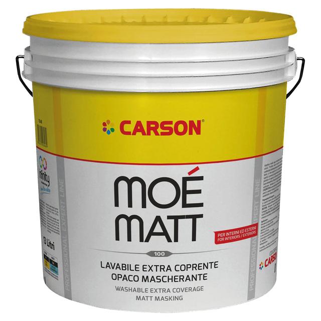 IDROPITTURA LAVABILE CARSON BIANCO 13 l OPACO E MASCHERANTE 5-6 m² CON 1 l A 2 MANI | Tecnomat IDROPITTURA LAVABILE CARSON BIANCO 13 l OPACO E MASCHERANTE 5-6 m² CON 1 l A 2 MANI | Tecnomat