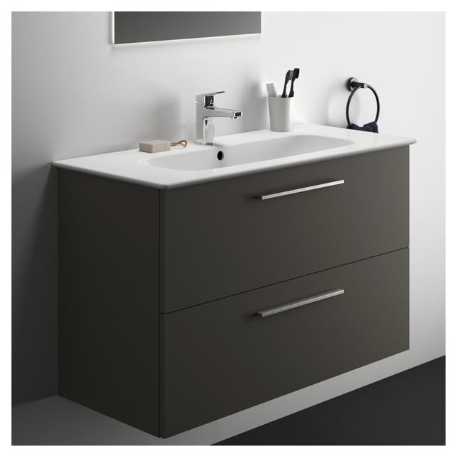 LAVABO MONOBLOCCO IS 1 VASCA 104x15,5x46 cm (LxHxP) IN CERAMICA BIANCO | Tecnomat LAVABO MONOBLOCCO IS 1 VASCA 104x15,5x46 cm (LxHxP) IN CERAMICA BIANCO - 2 | Tecnomat