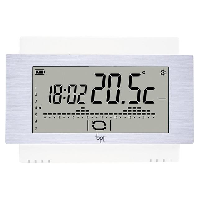 CRONOTERMOSTATO SETTIMANALE BPT DA PARETE TOUCH SCREEN BIANCO RETROILLUMINATO 230V | Tecnomat CRONOTERMOSTATO SETTIMANALE BPT DA PARETE TOUCH SCREEN BIANCO RETROILLUMINATO 230V - 2 | Tecnomat