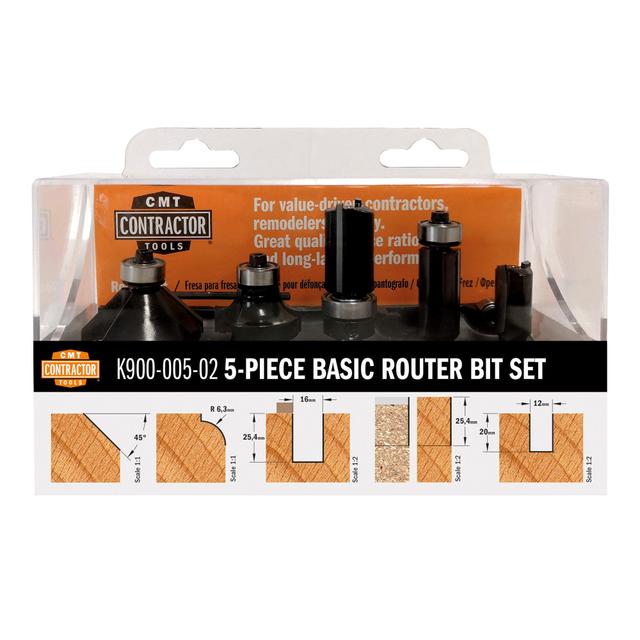 5 FRESE TAGLIENTI DRITTI E PROFILATE CMT K900 005 02 CODOLO Ø 8 mm HW DAL Ø4 AL Ø 20 mm | Tecnomat 5 FRESE TAGLIENTI DRITTI E PROFILATE CMT K900 005 02 CODOLO Ø 8 mm HW DAL Ø4 AL Ø 20 mm | Tecnomat