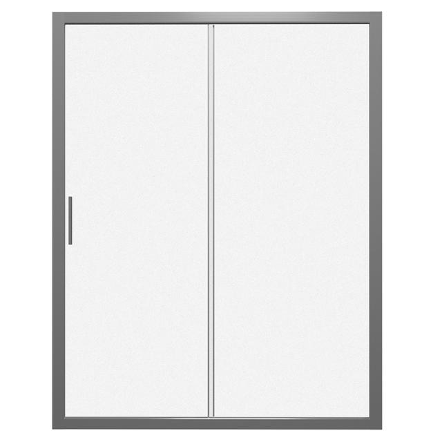 PORTA DOCCIA ANLAIR SCORREVOLE (156-164) H190cm VETRO TEMPERATO 6mm TRASPARENTE PROFILI CROMATI | Tecnomat PORTA DOCCIA ANLAIR SCORREVOLE (156-164) H190cm VETRO TEMPERATO 6mm TRASPARENTE PROFILI CROMATI - 2 | Tecnomat