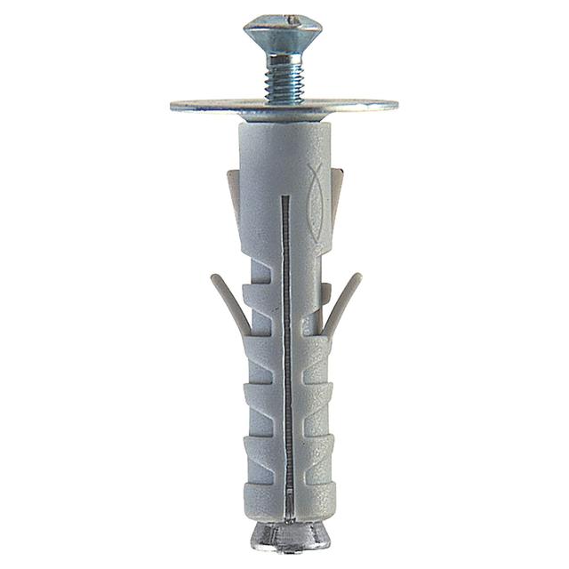 TASSELLI NYLON FISCHER SB 12/4 12x45 mm 100 PEZZI CON VITE | Tecnomat TASSELLI NYLON FISCHER SB 12/4 12x45 mm 100 PEZZI CON VITE | Tecnomat