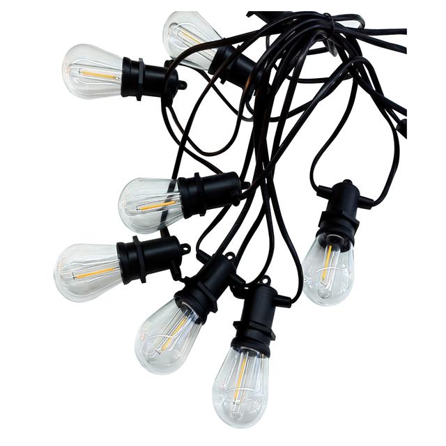 CATENA CON 10 LAMPADINE LED DA 20 lm CAD 10W 4000K LUNGHEZZA 5m CON PANNELLO SOLARE IP44 | Tecnomat CATENA CON 10 LAMPADINE LED DA 20 lm CAD 10W 4000K LUNGHEZZA 5m CON PANNELLO SOLARE IP44 - 2 | Tecnomat