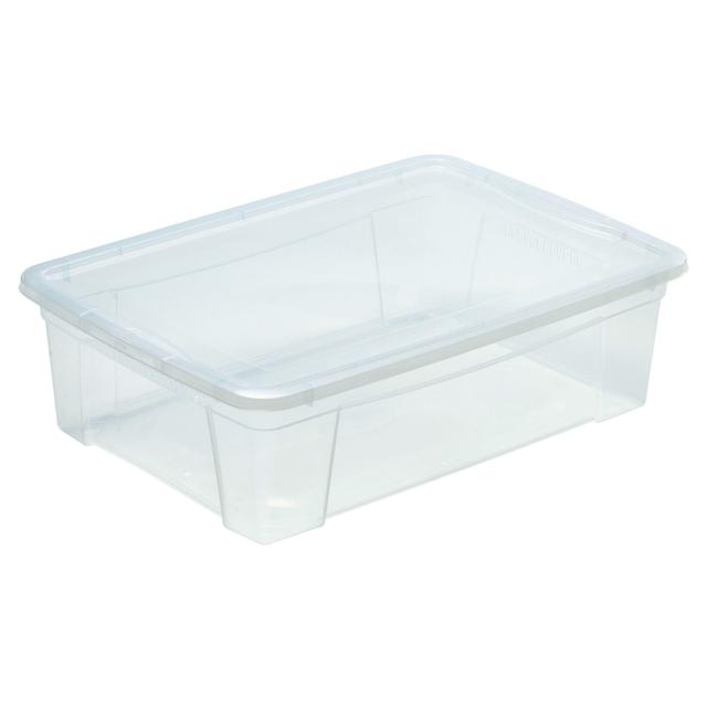 BOX CON COPERCHIO 56x17x39,5 cm (LxHxP) 25,6 l TRASPARENTE | Tecnomat BOX CON COPERCHIO 56x17x39,5 cm (LxHxP) 25,6 l TRASPARENTE | Tecnomat