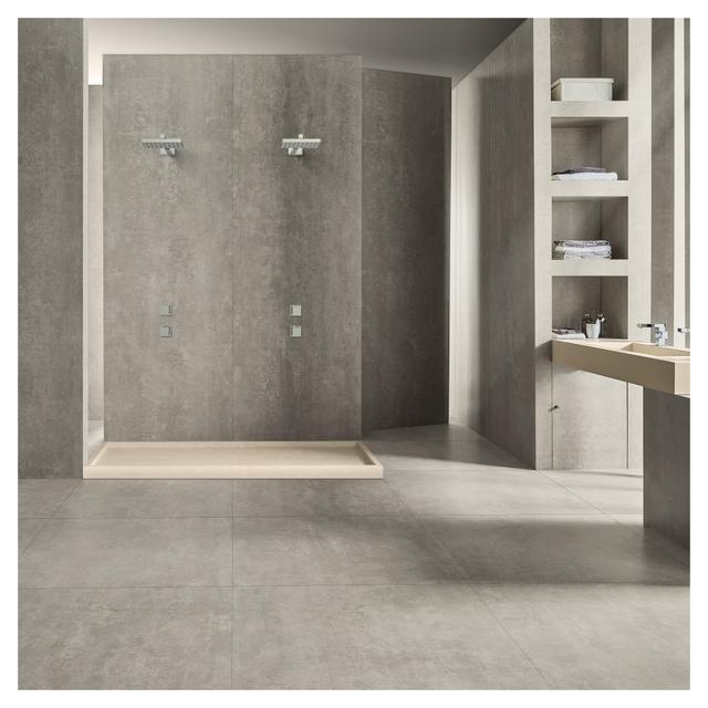 PAVIMENTO INTERNO SLIM SUBWAY ASH 50x100x0,35 FIBRA DI VETRO R9 GRES PORCELLANATO | Tecnomat PAVIMENTO INTERNO SLIM SUBWAY ASH 50x100x0,35 FIBRA DI VETRO R9 GRES PORCELLANATO - 2 | Tecnomat